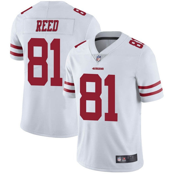 Jordan Reed San Francisco 49ers white Vapor jersey