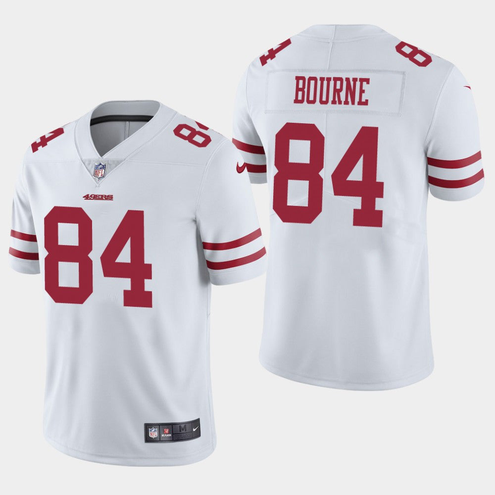 Kendrick Bourne San Francisco 49ers white Vapor jersey