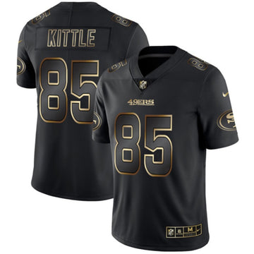 George Kittle San Francisco 49ers black jersey