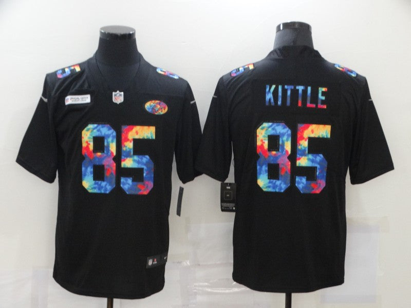 George Kittle San Francisco 49ers black Limited jersey