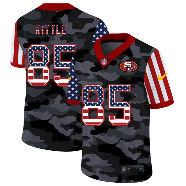 George Kittle San Francisco 49ers camo Limited jersey
