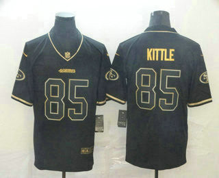 George Kittle San Francisco 49ers black jersey