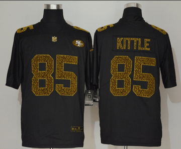 George Kittle San Francisco 49ers black Vapor jersey