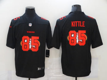 George Kittle San Francisco 49ers black Vapor jersey