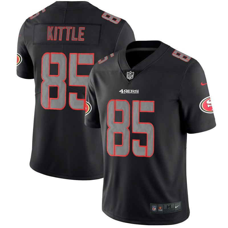 George Kittle San Francisco 49ers black Limited jersey