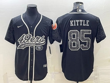 George Kittle San Francisco 49ers black jersey