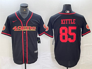 George Kittle San Francisco 49ers black jersey