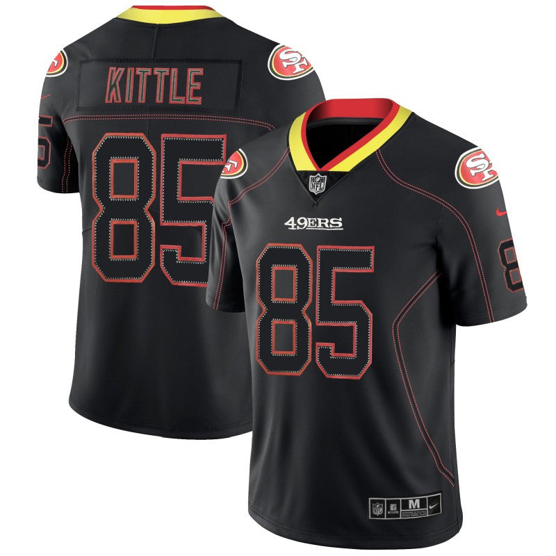 George Kittle San Francisco 49ers black Color Rush jersey