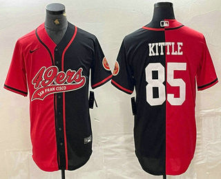 George Kittle San Francisco 49ers red jersey