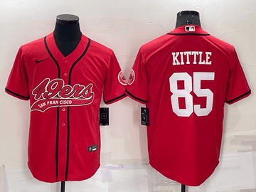 George Kittle San Francisco 49ers red jersey