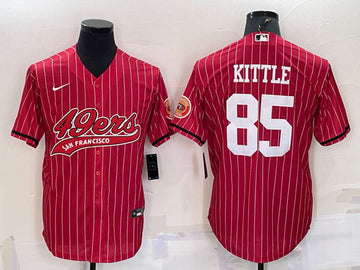 George Kittle San Francisco 49ers red jersey