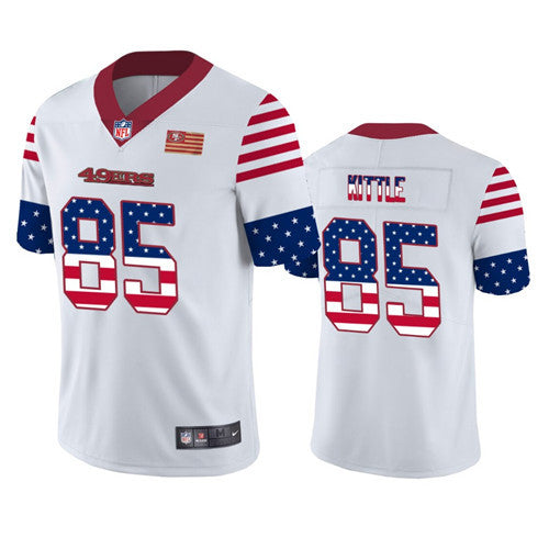 George Kittle San Francisco 49ers white Limited jersey
