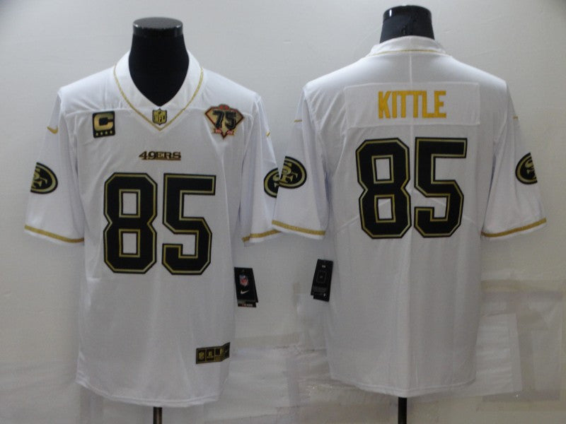 George Kittle San Francisco 49ers white Limited jersey