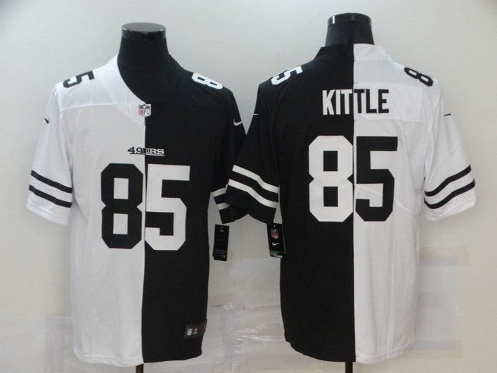 George Kittle San Francisco 49ers white Vapor jersey