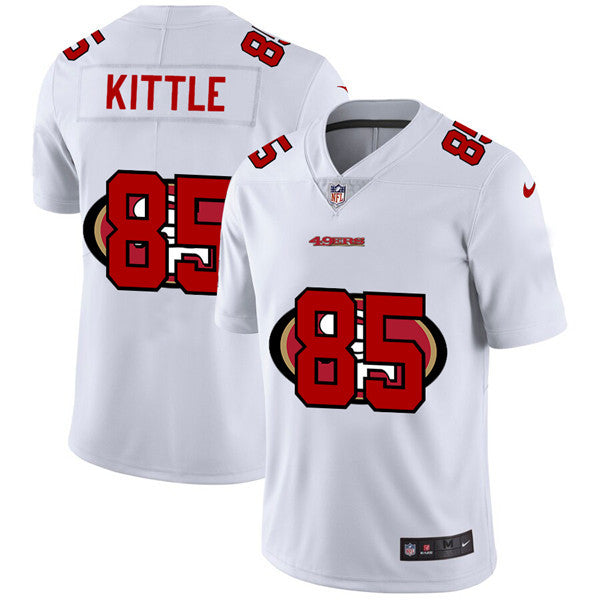 George Kittle San Francisco 49ers white jersey