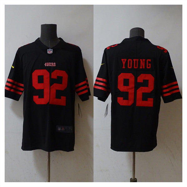 Chase Young San Francisco 49ers black jersey