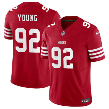 Chase Young San Francisco 49ers red jersey