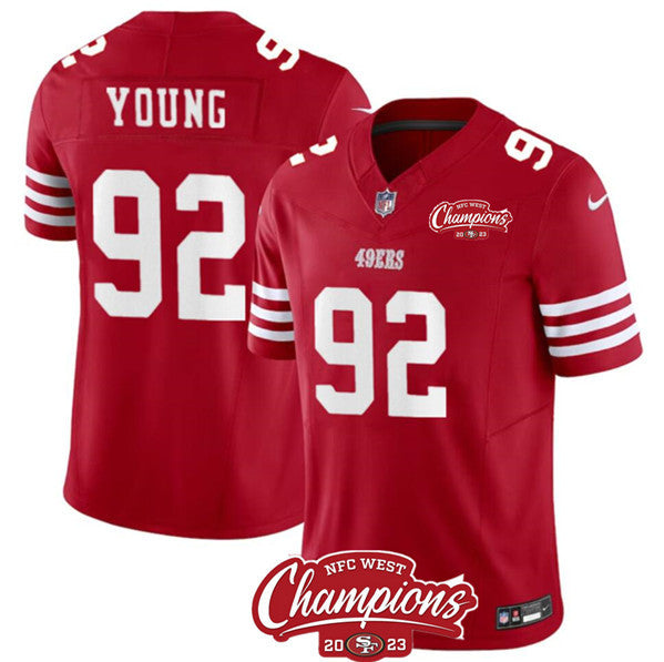 Chase Young San Francisco 49ers red jersey