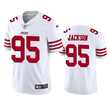Drake Jackson San Francisco 49ers white Vapor jersey