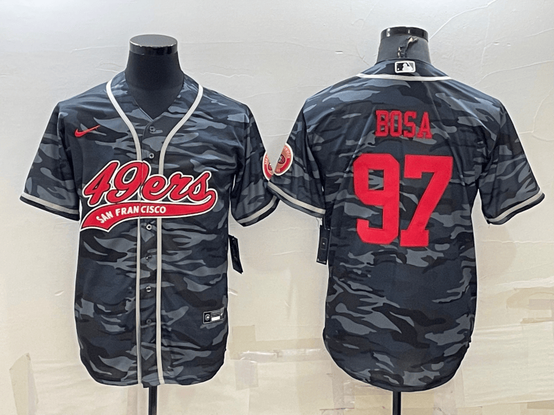 Bosa Grey San Francisco 49ers camo Camo jersey
