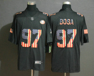 Nick Bosa San Francisco 49ers black Salute To Service jersey