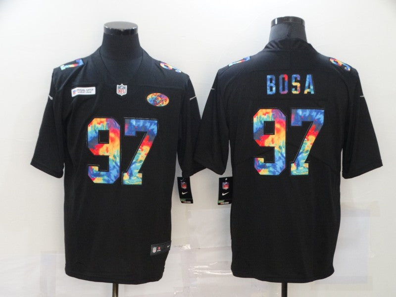 Nick Bosa San Francisco 49ers black Limited jersey