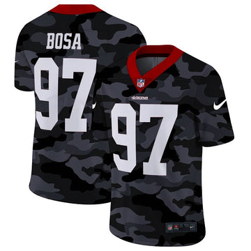 Nick Bosa San Francisco 49ers camo Limited jersey