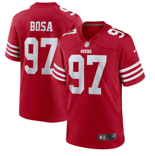 Nick Bosa San Francisco 49ers scarlet Game jersey