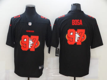 Nick Bosa San Francisco 49ers black Vapor jersey