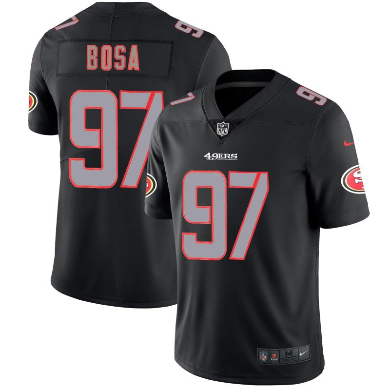 Nick Bosa San Francisco 49ers black Limited jersey