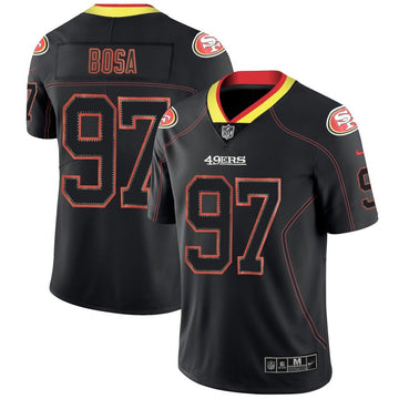 Nick Bosa San Francisco 49ers black Limited jersey