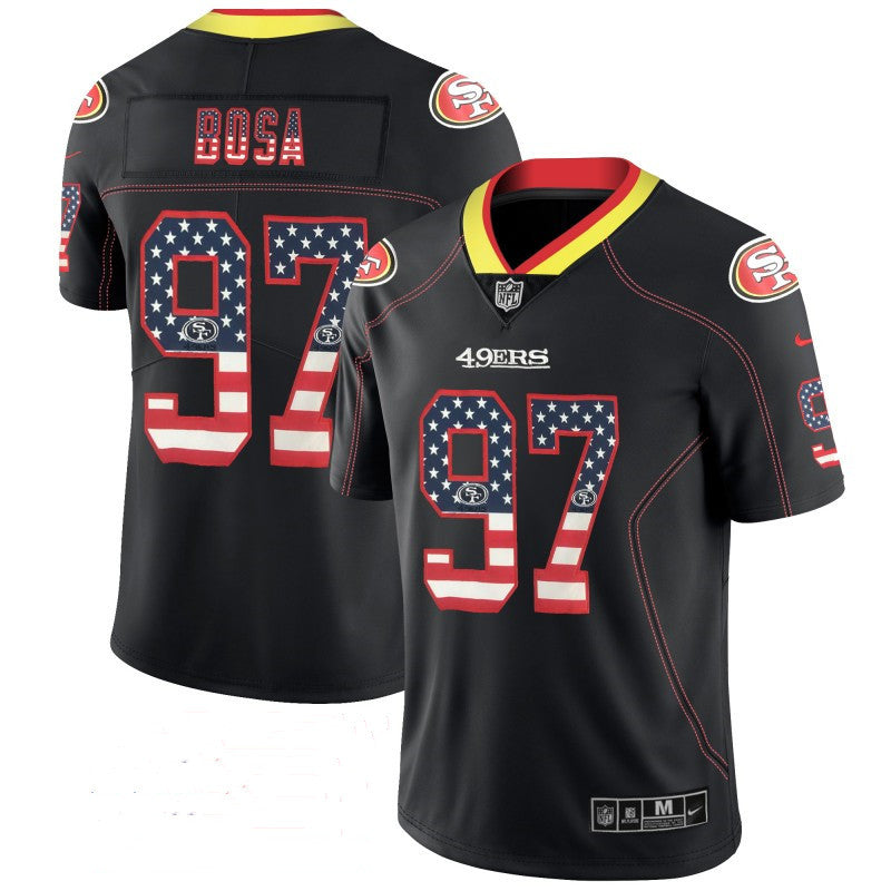 Nick Bosa San Francisco 49ers black Limited jersey