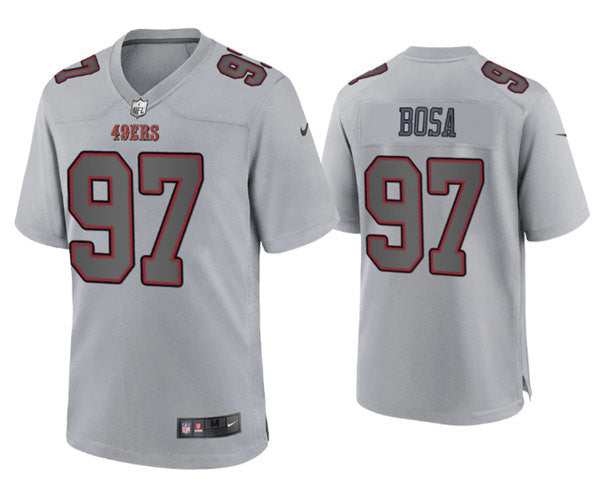 Nick Bosa San Francisco 49ers gray Game jersey