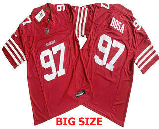 Nick Bosa San Francisco 49ers red FUSE jersey