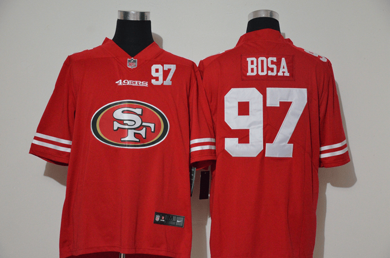 Nick Bosa San Francisco 49ers red Vapor jersey