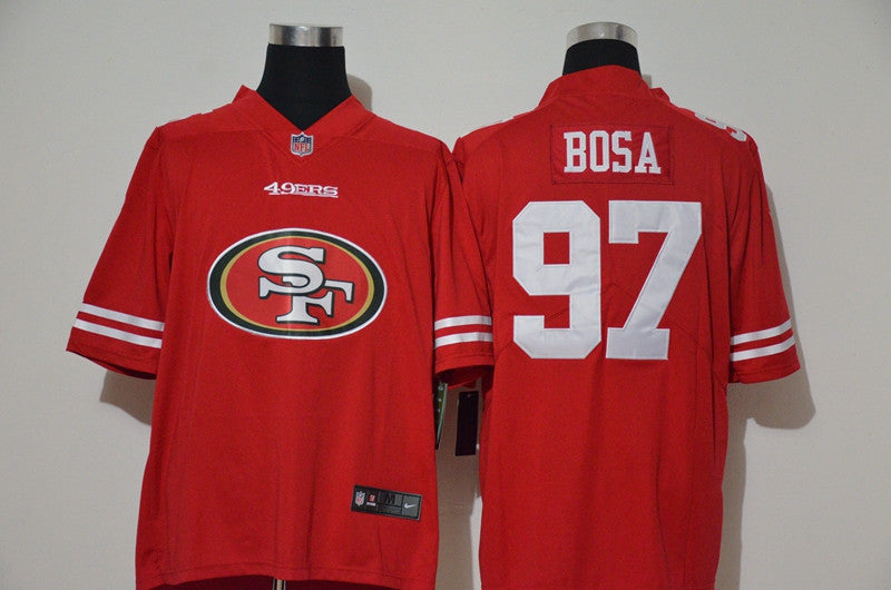 Nick Bosa San Francisco 49ers red Vapor jersey