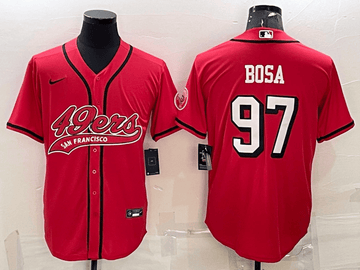 Nick Bosa San Francisco 49ers red Color Rush jersey