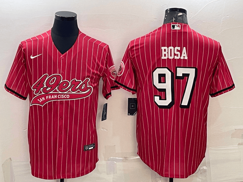 Nick Bosa San Francisco 49ers red Color Rush jersey