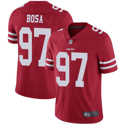 Nick Bosa San Francisco 49ers red Vapor jersey