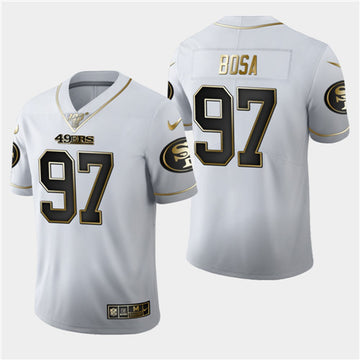 Nick Bosa San Francisco 49ers white Limited jersey