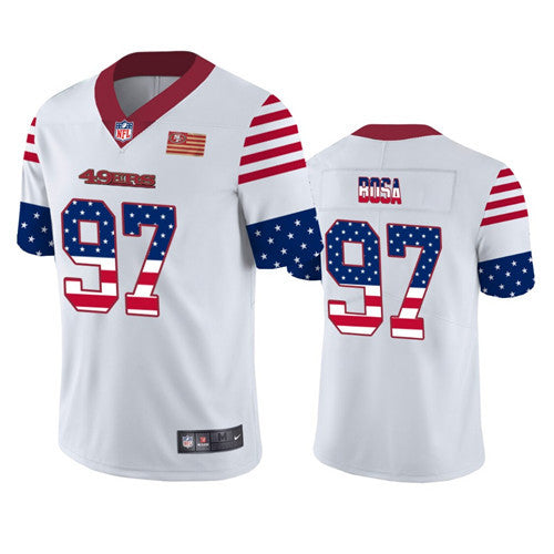 Nick Bosa San Francisco 49ers white Limited jersey