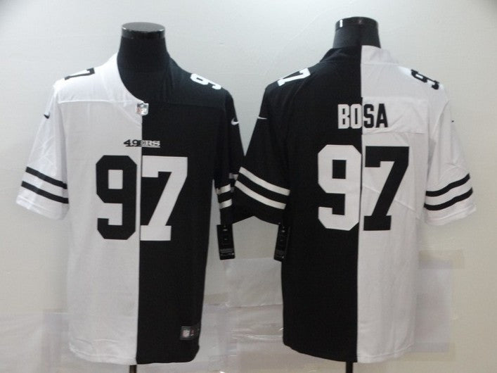 Nick Bosa San Francisco 49ers white Vapor jersey