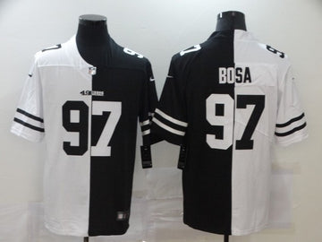 Nick Bosa San Francisco 49ers white Vapor jersey
