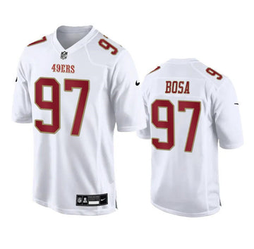 Nick Bosa San Francisco 49ers white Limited jersey