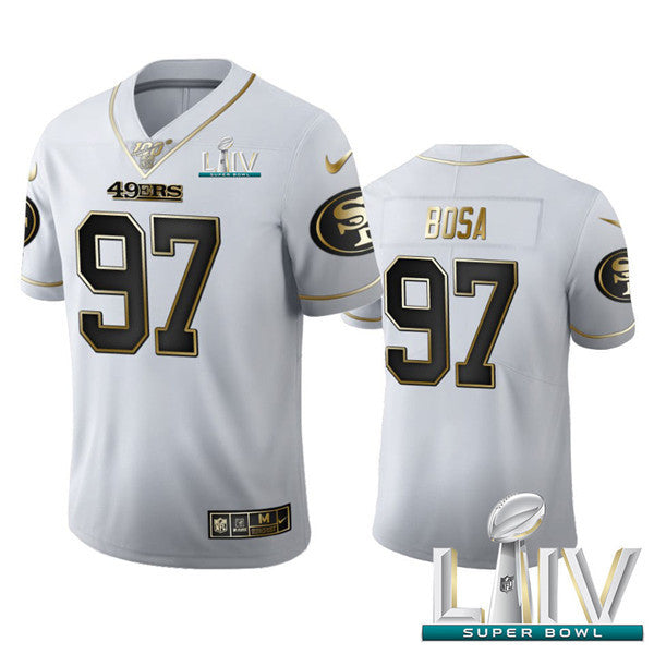 Nick Bosa San Francisco 49ers white Limited jersey
