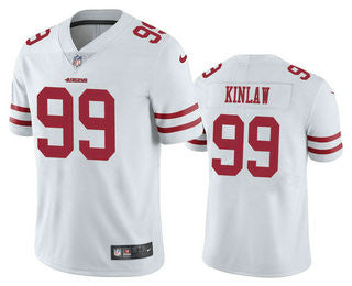 Javon Kinlaw San Francisco 49ers white Vapor jersey