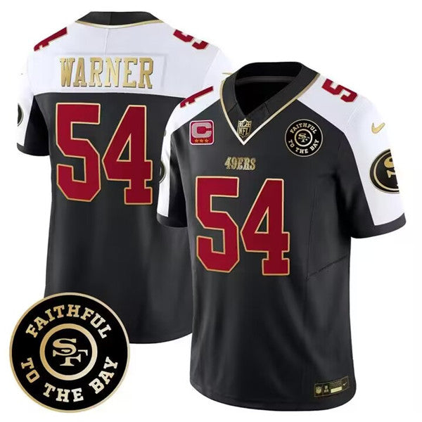 Custom San Francisco 49ers white Game jersey