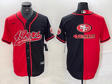 Logo San Francisco 49ers red jersey