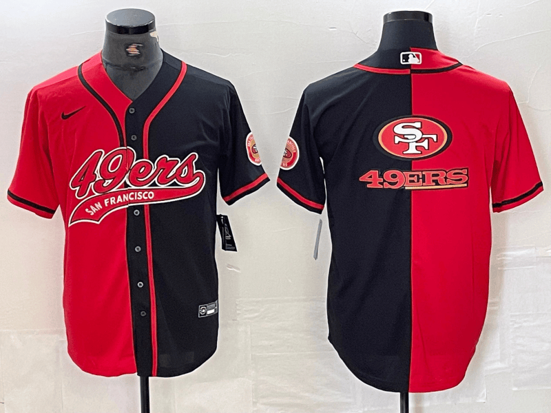 Logo San Francisco 49ers red jersey