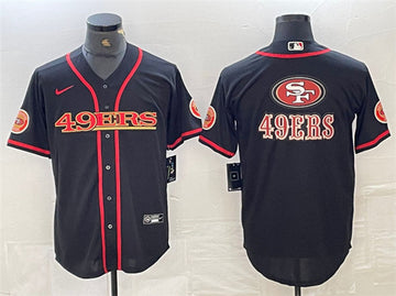 San Francisco 49ers black jersey